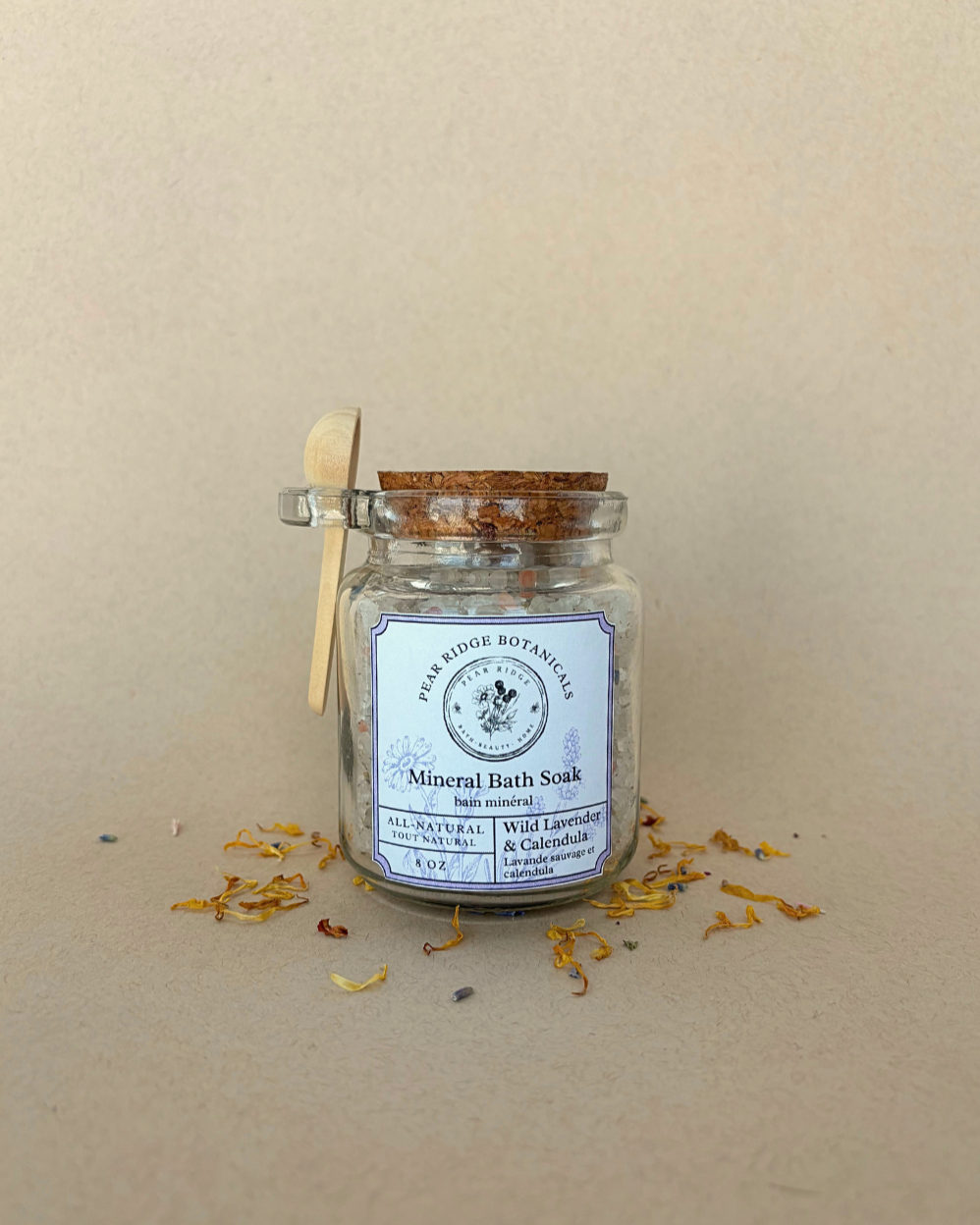 Wild Lavender & Calendula Mineral Bath Soak