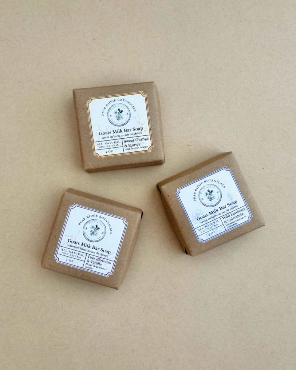 Sweet Honey & Orange Goats Milk Bar Soap
