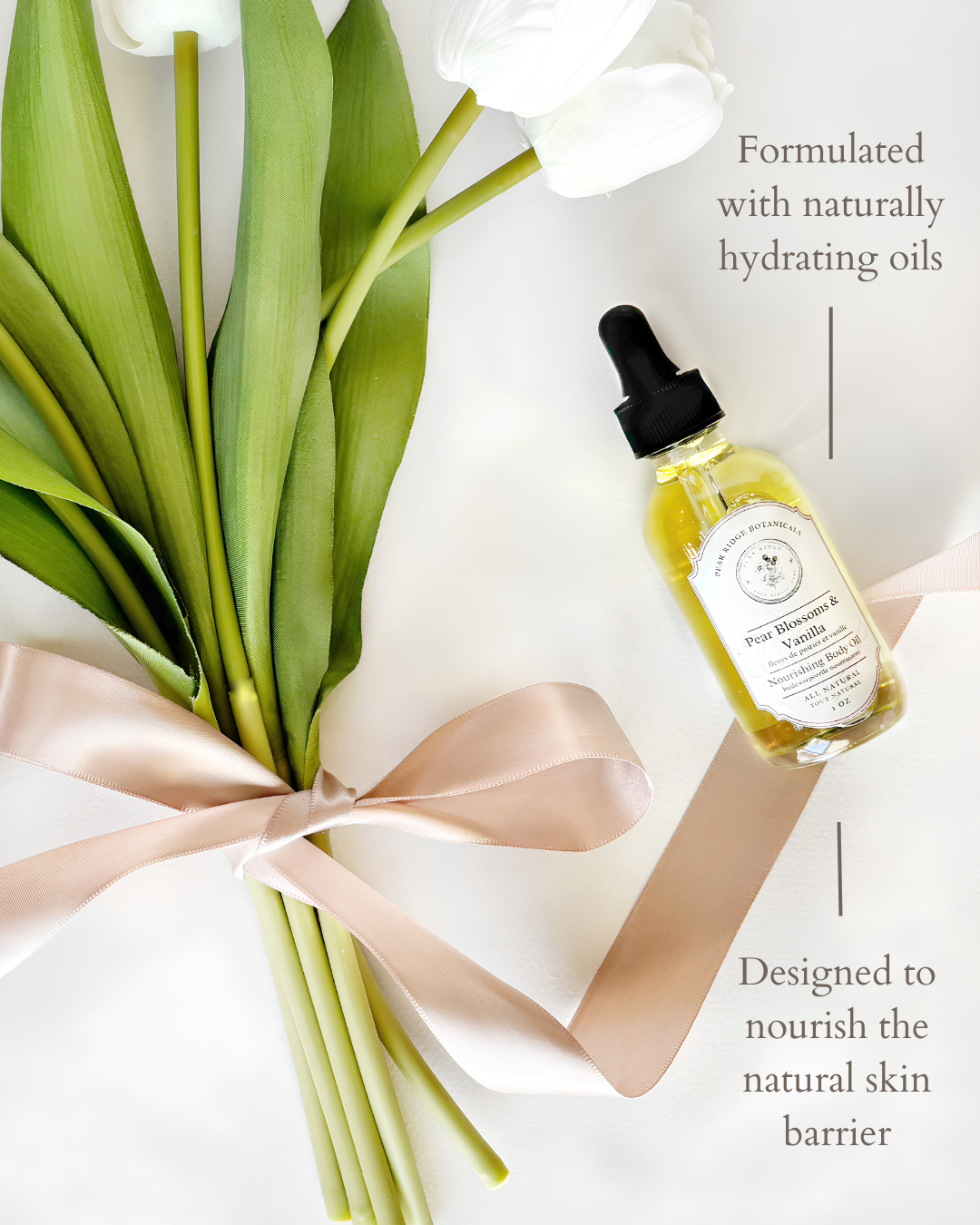 Pear Blossom & Vanilla Body Oil