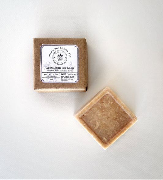 Wild Lavender & Calendula Goats Milk Bar Soap