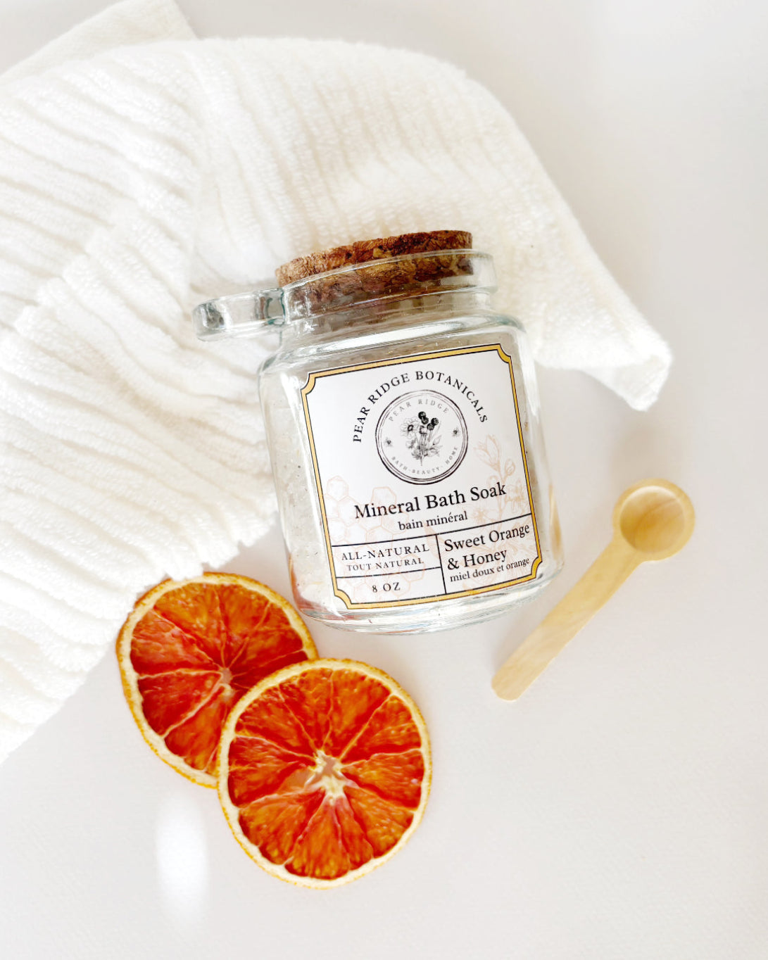 Sweet Orange & Honey Mineral Bath Soak