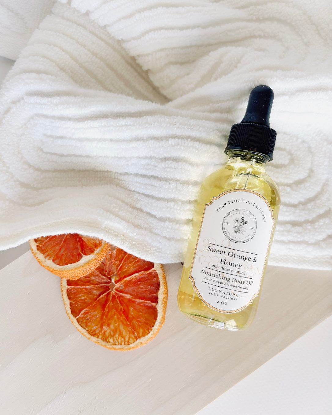 Sweet Orange & Honey Body Oil