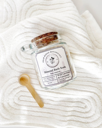 Wild Lavender & Calendula Mineral Bath Soak