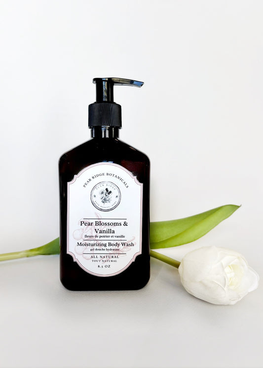 Pear Blossom & Vanilla Moisturizing Body Wash