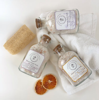 Deluxe Wild Lavender & Calendula Mineral Bath Soak