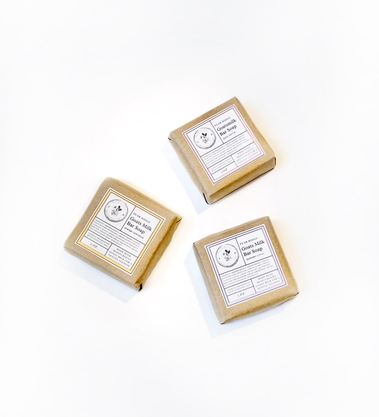 Pure Vanilla Goats Milk Bar Soap