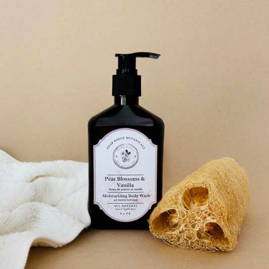 Pear Blossom & Vanilla Moisturizing Body Wash