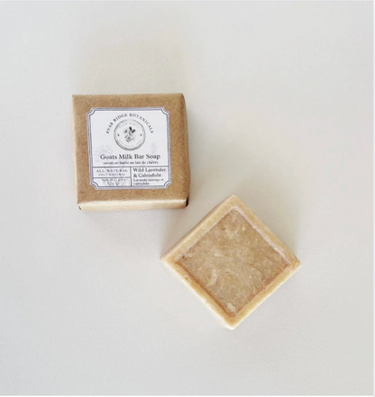Wild Lavender & Calendula Goats Milk Bar Soap