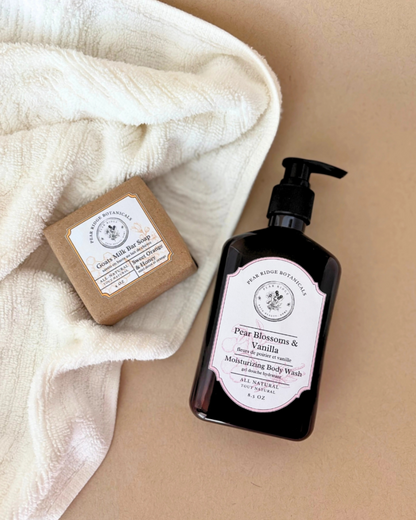 Pear Blossom & Vanilla Moisturizing Body Wash