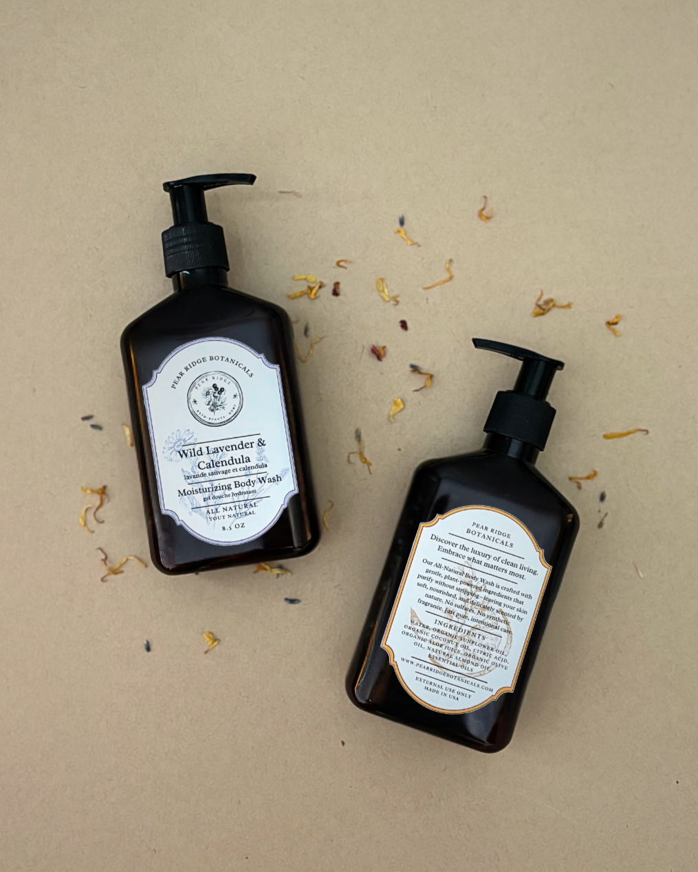 Wild Lavender & Calendula Moisturizing Body Wash