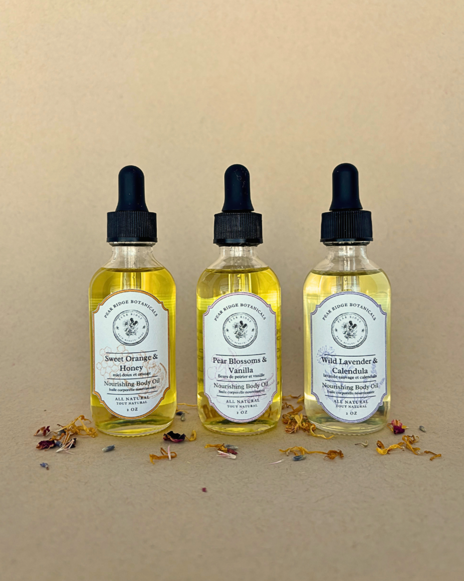 Pear Blossom & Vanilla Body Oil