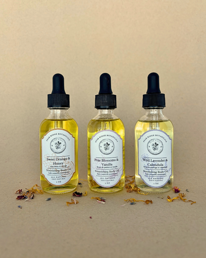 Pear Blossom & Vanilla Body Oil