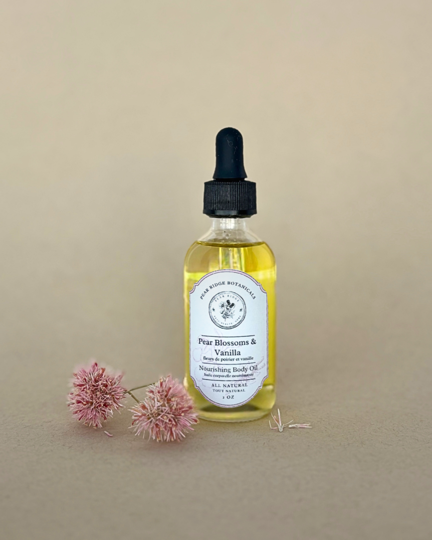 Pear Blossom & Vanilla Body Oil