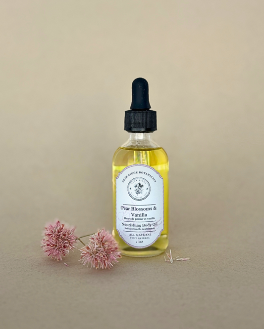 Pear Blossom & Vanilla Body Oil