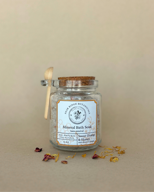 Sweet Orange & Honey Mineral Bath Soak
