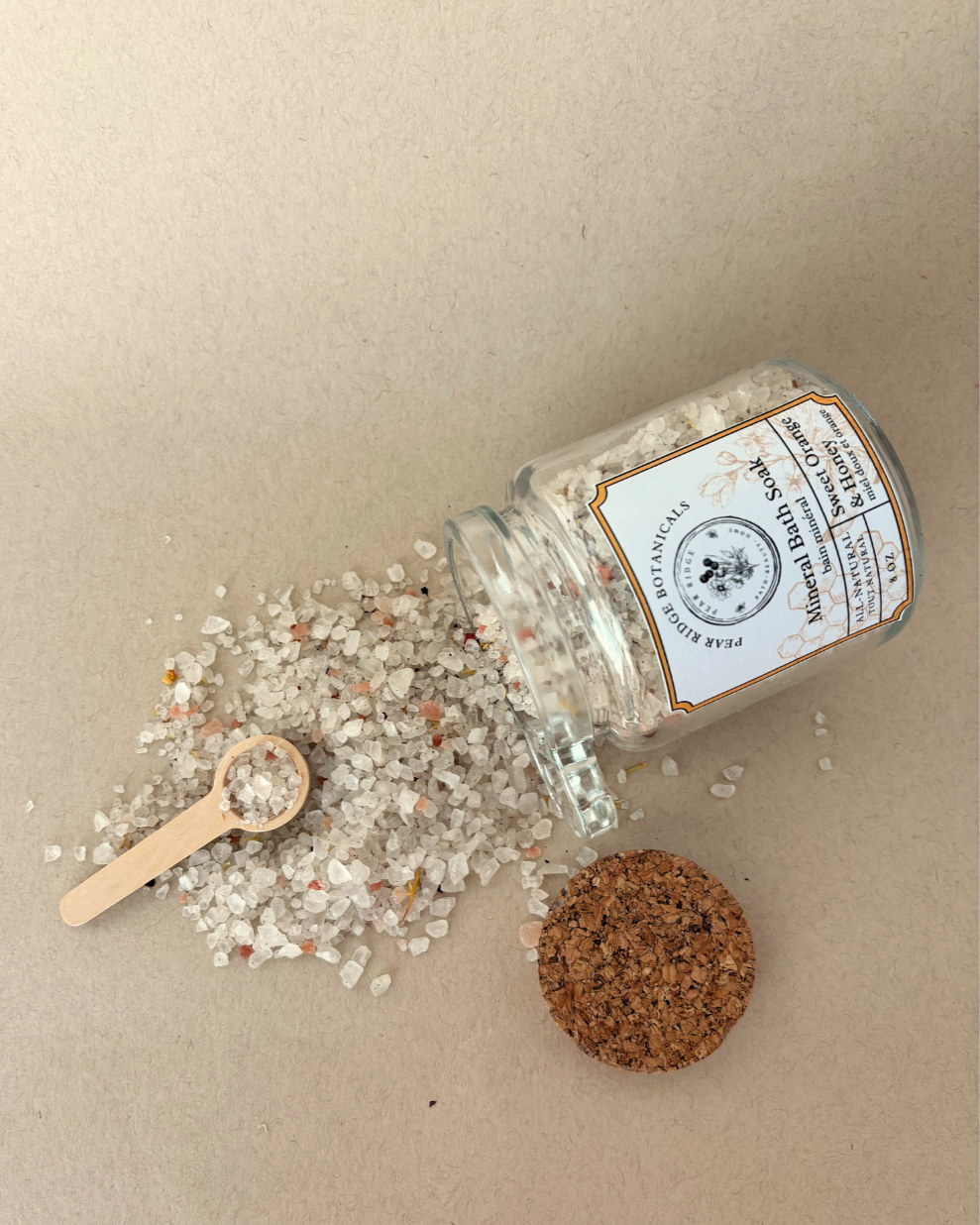 Sweet Orange & Honey Mineral Bath Soak