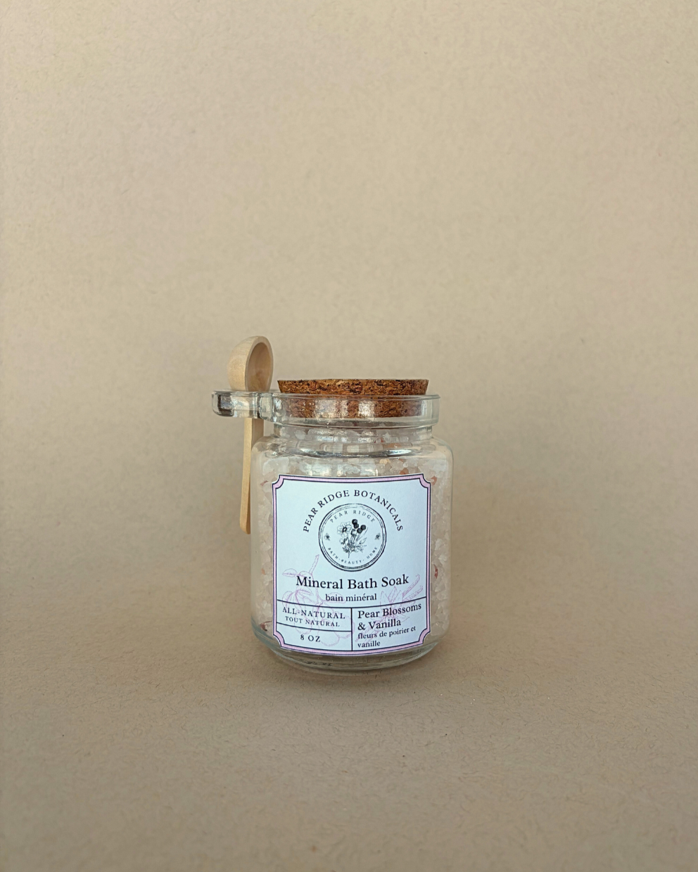 Pear Blossom & Vanilla Mineral Bath Soak