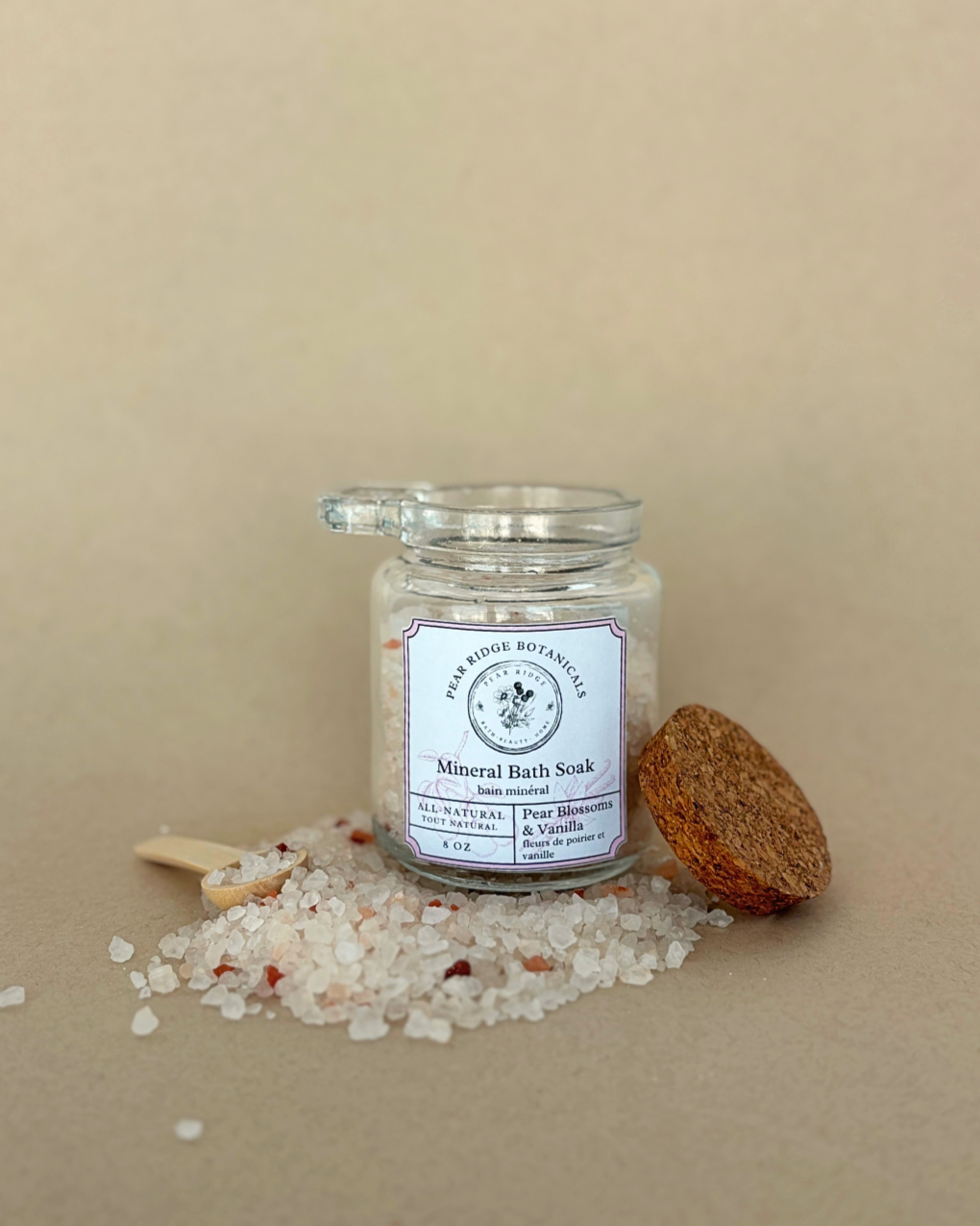 Pear Blossom & Vanilla Mineral Bath Soak