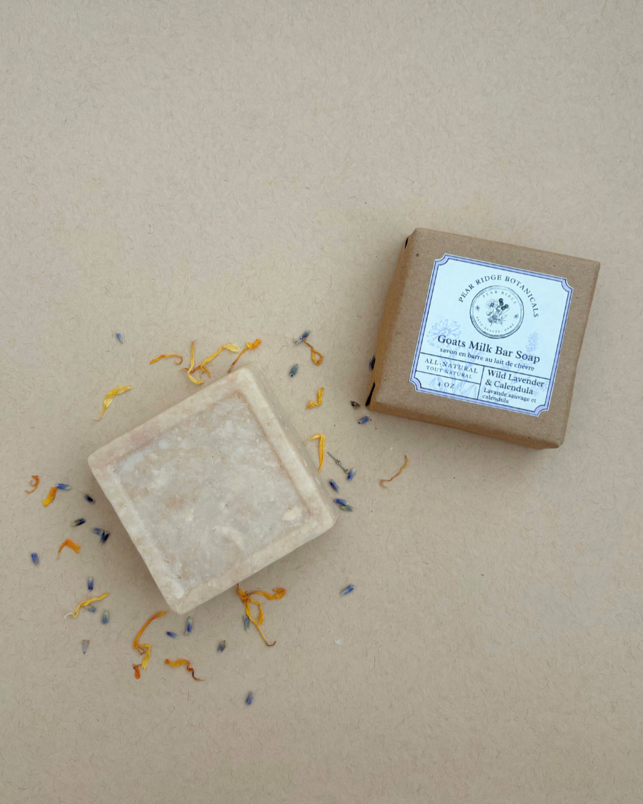 Wild Lavender & Calendula Goats Milk Bar Soap