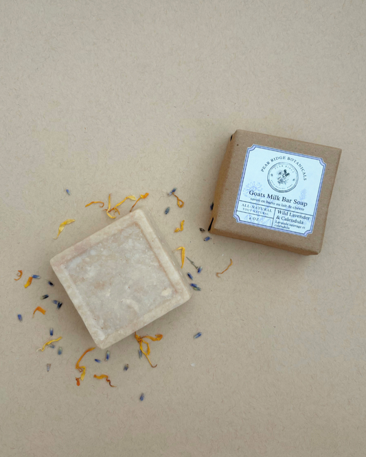 Wild Lavender & Calendula Goats Milk Bar Soap