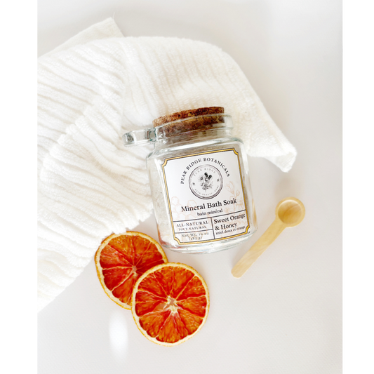 Sweet Orange & Honey Mineral Bath Soak